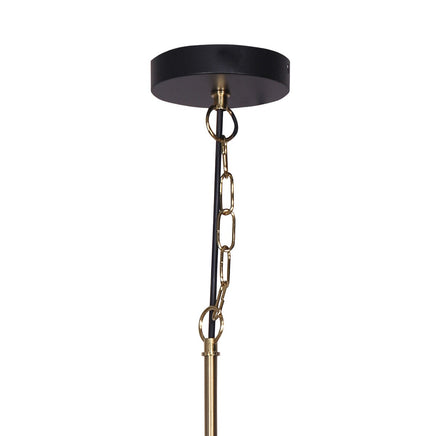 Sarantino Black and Gold Pendant Light Kings Warehouse