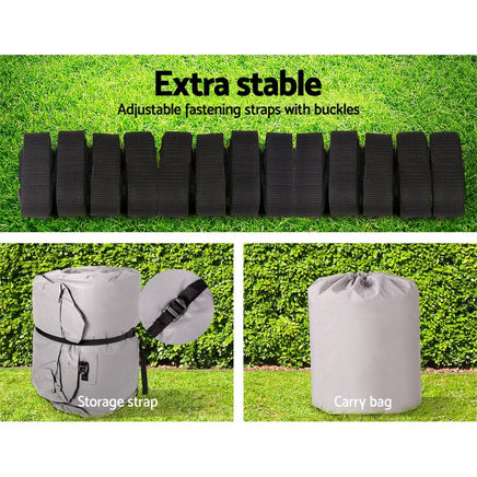 Seamanship 17-19ft Boat Cover Trailerable Jumbo 600D Marine Heavy Duty Outdoor Recreation Kings Warehouse