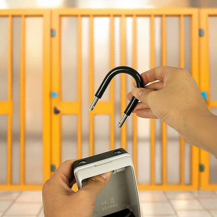 Security 4 Digit Combination Cable Lock Box With Luminous Dials Tools Kings Warehouse