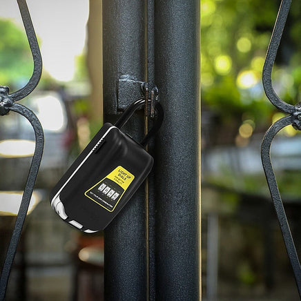 Security 4 Digit Combination Cable Lock Box With Luminous Dials Tools Kings Warehouse