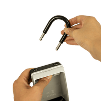 Security 4 Digit Combination Cable Lock Box With Luminous Dials Tools Kings Warehouse