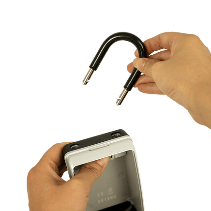 Security 4 Digit Combination Cable Lock Box With Luminous Dials Tools Kings Warehouse