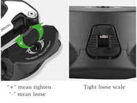 Self Lock Clip In Bike Pedals LOOK KEO Cleat MTB Road 700C Hybrid BMX - Rockbros Black Kings Warehouse