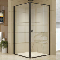 Semi Frameless Shower Screen (98~106)x 195cm & (98~101)x 195cm Side AS/NZS Glass Kings Warehouse