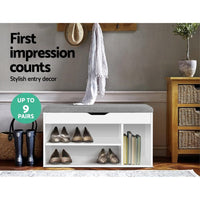 Shoe Rack Bench Shoe Cabinet White Allen Furniture Kings Warehouse