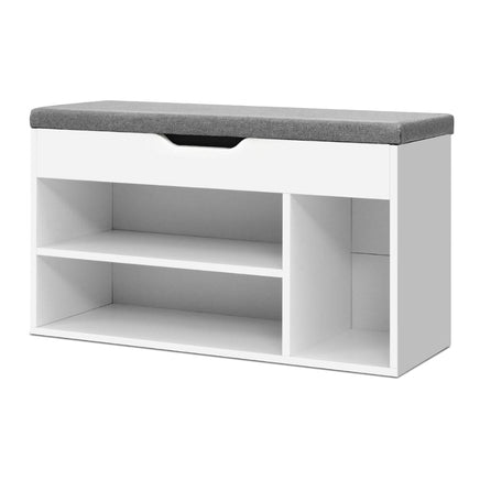 Shoe Rack Bench Shoe Cabinet White Allen Furniture Kings Warehouse