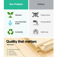 Shoe Rack Cabinet Bench 3-tier 15 Pairs Walnut Furniture Kings Warehouse