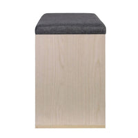 Shoe Rack Cabinet Bench 9 Pairs Pine Dora Furniture Kings Warehouse