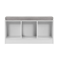 Shoe Rack Cabinet Bench White Zia Furniture Kings Warehouse