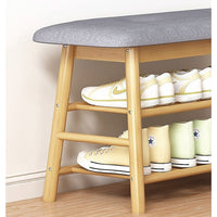 Shoe Stool Storage Rack Cabinet Multifunctional Space Saving Furniture Kings Warehouse