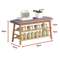 Shoe Stool Storage Rack Cabinet Multifunctional Space Saving Furniture Kings Warehouse