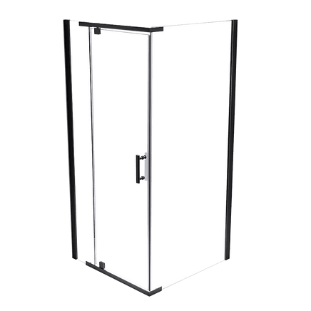 Shower Screen 1000x800x1900mm Framed Safety Glass Pivot Door By Della Francesca Kings Warehouse