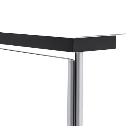 Shower Screen 1000x800x1900mm Framed Safety Glass Pivot Door By Della Francesca Kings Warehouse