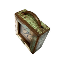 Small Recycle Square Table Clock Kings Warehouse