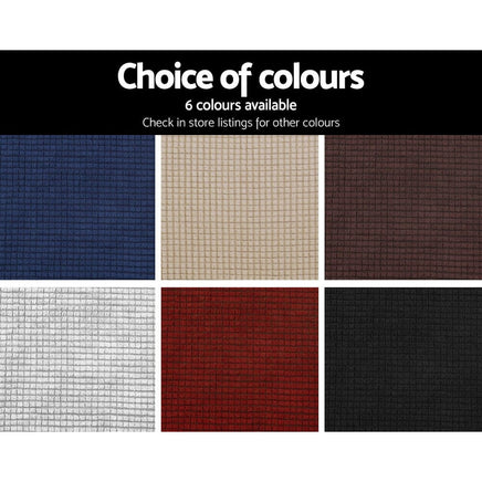 Sofa Cover Couch Covers 3 Seater High Stretch Grey Furniture Kings Warehouse