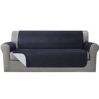 Sofa Cover Couch Covers 4 Seater 100% Water Resistant Dark Grey Furniture Kings Warehouse