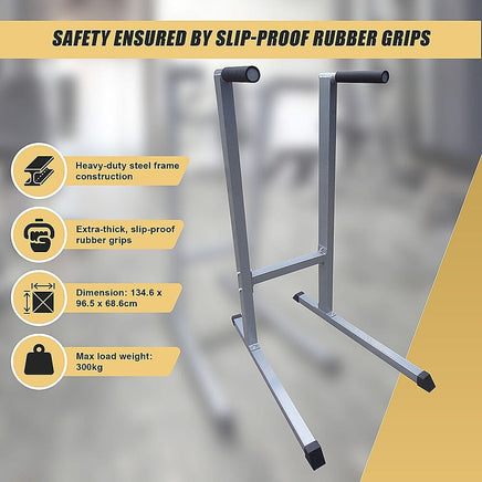 Solid Dip Station Gym Fitness Sports & Fitness Kings Warehouse