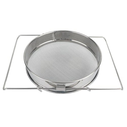 Stainless Steel Double-layer Bee Honey Sieve Filtration, Strainer Honey Harvesting Tool Home & Garden Kings Warehouse