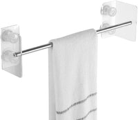 Stainless Steel Towel Bar with Suction Cup