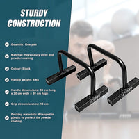 Steel Parallette Bars Push Up & Dip Workouts Sports & Fitness Kings Warehouse