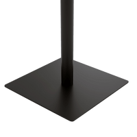 Steel Square 45cm Restaurant Cafe Office Table Base Leg Home & Garden Kings Warehouse