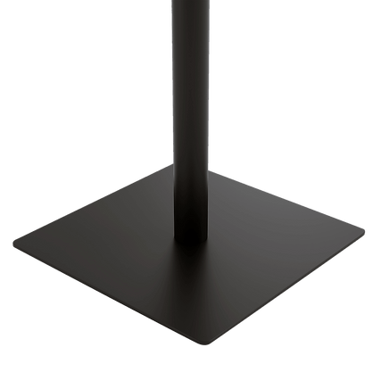 Steel Square 45cm Restaurant Cafe Office Table Base Leg Home & Garden Kings Warehouse