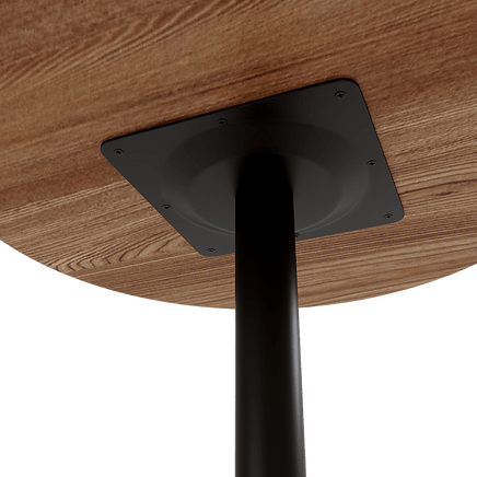 Steel Square 45cm Restaurant Cafe Office Table Base Leg Home & Garden Kings Warehouse