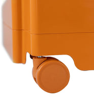 Storage Trolley Bedside Table 3 Tier Cart Boby Replica Orange Furniture Kings Warehouse