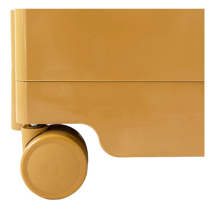 Storage Trolley Bedside Table 5 Tier Cart Boby Replica Yellow Furniture Kings Warehouse