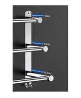 Stretchable 45-75 cm Towel Bar for Bathroom and Kitchen (Three Bars) Kings Warehouse