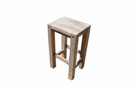 Sturdy Stool White Furniture Kings Warehouse