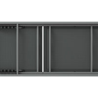 Sun Lounge Outdoor Lounger Aluminium Folding Beach Chair Wheels Patio Furniture Kings Warehouse