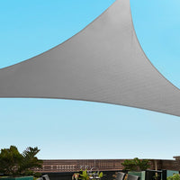 Sun Shade Sail Cloth Shadecloth Right Triangle Canopy 280gsm 3x3x4.3m Summer Sale KingsWarehouse
