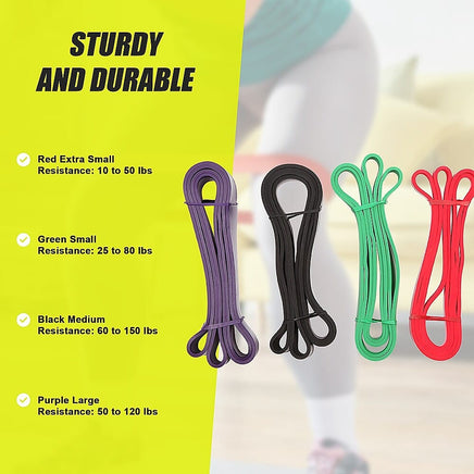 Super Resistance Loop Band Workout Set Sports & Fitness Kings Warehouse