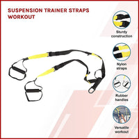 Suspension Trainer Straps Workout KingsWarehouse