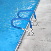 Swimming Pool Hand Rail Step Grab Rail 76.2x55.8cm with Drill Bit Home & Garden Kings Warehouse