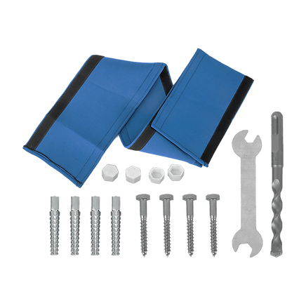 Swimming Pool Hand Rail Step Grab Rail 76.2x55.8cm with Drill Bit Home & Garden Kings Warehouse