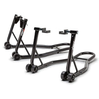 T-REX Motorcycle Stands Front & Rear Heavy-Duty Motorbike Lift Paddock Steel Auto Accessories Kings Warehouse