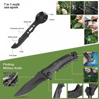 Tactical Emergency Survival Kit Outdoor Sports Hiking Camping SOS Tool Equipment Kings Warehouse
