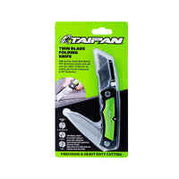 Taipan Twin Blade Folding Knife Aluminium Handle Carbon Vanadium Steel Kings Warehouse 