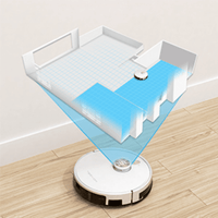 Tesvor S6 Turbo Robot Vacuum Cleaner Mop With Laser Navigation 4000Pa Home & Garden Kings Warehouse