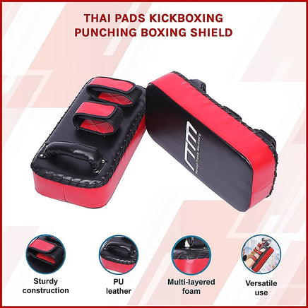 Thai Pads Kickboxing Punching Boxing Shield Sports & Fitness Kings Warehouse