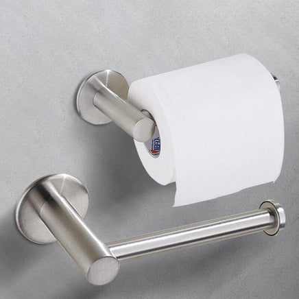 Toilet Paper brushed Holder Self Adhesive Bathroom Paper Roll Holder Roll Holder 304 Kings Warehouse