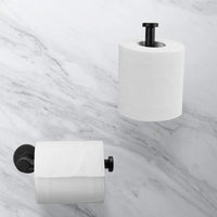 Toilet Paper Holder Self Adhesive Black Bathroom Paper Roll Holder Roll Holder 304 Kings Warehouse
