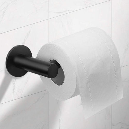 Toilet Paper Holder Self Adhesive Black Bathroom Paper Roll Holder Roll Holder 304 Kings Warehouse