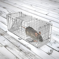 Trap Humane Possum Cage Live Animal Safe Catch Rabbit Cat Hare Fox Bird Pet Care Kings Warehouse