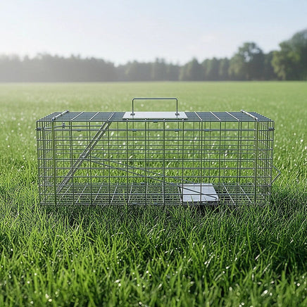 Trap Humane Possum Cage Live Animal Safe Catch Rabbit Cat Hare Fox Bird Pet Care Kings Warehouse
