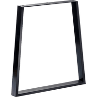 Trapezium Shaped Table Bench Desk Legs Retro Industrial Design Fully Welded Kings Warehouse