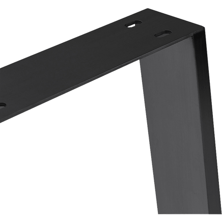 Trapezium Shaped Table Bench Desk Legs Retro Industrial Design Fully Welded Kings Warehouse