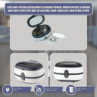 Ultrasonic Multi Purpose Sonic Wave Jewellery Cleaner Appliances Kings Warehouse